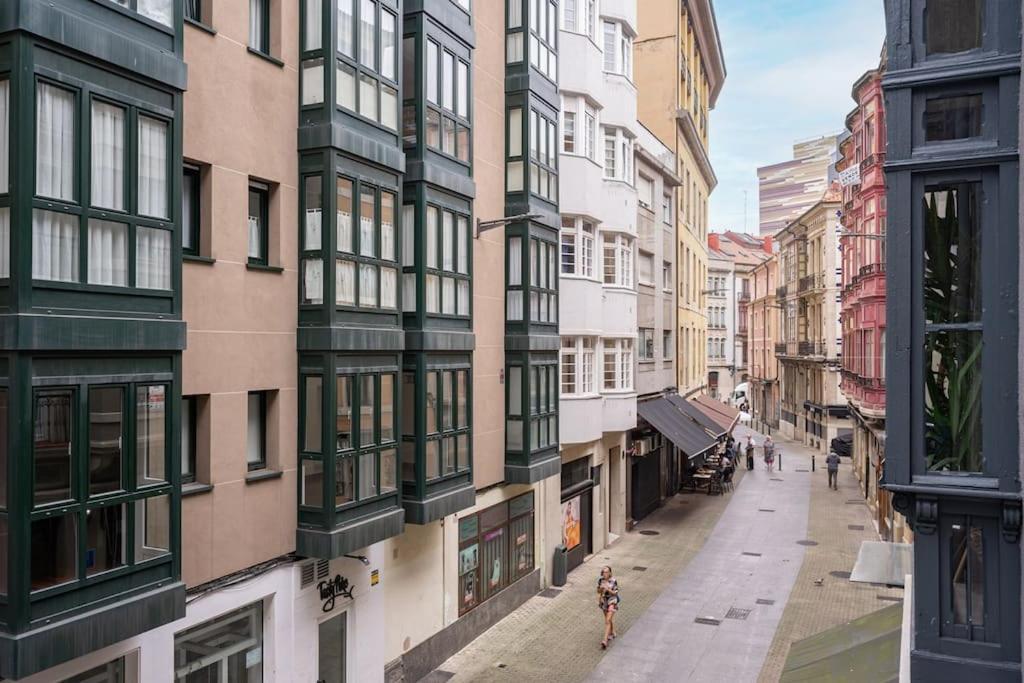 ヒホンEl Balcon De Santa Luciaアパートメント エクステリア 写真